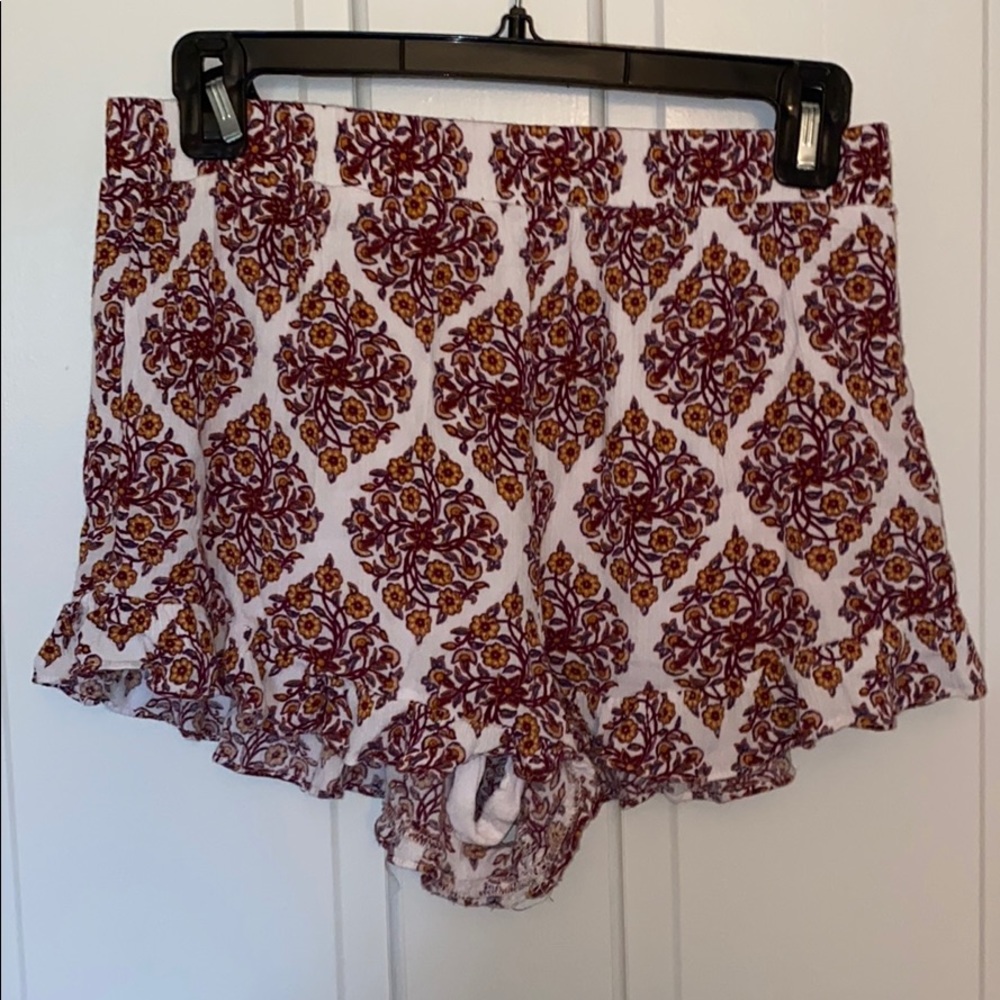 Flowy Patterned Shorts